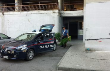 I carabinieri in via Schiavazzi
