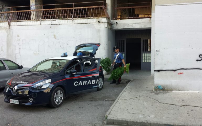 I carabinieri in via Schiavazzi