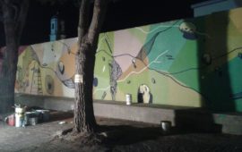 Il nuovo murales di Tellas