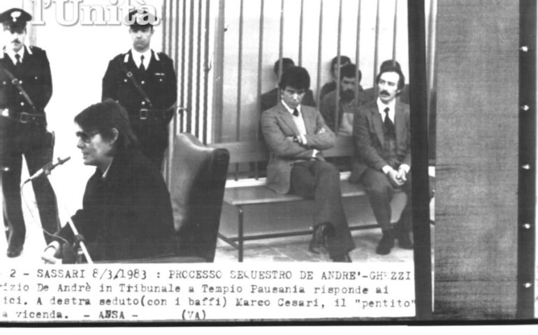 27 agosto 1979. A Tempio, l’Anonima sequestri rapisce Fabrizio De André e la sua compagna