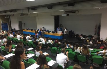 Un momento del test di Medicina