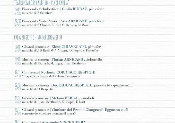 A Cagliari un mese e mezzo di “Musica tra le righe”