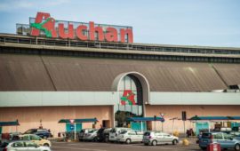 Il centro Auchan Santa Gilla