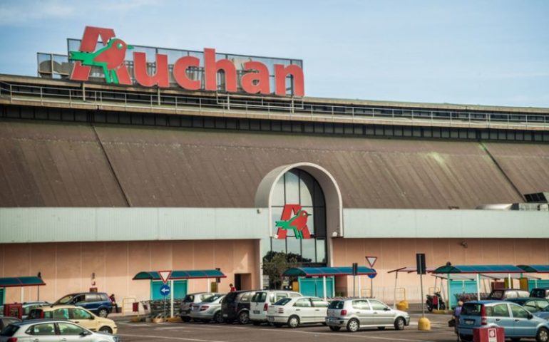 Il centro Auchan Santa Gilla