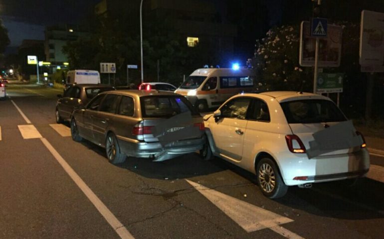 Tamponamento a catena, donna in ospedale.