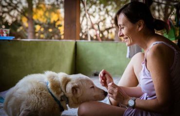 Milo con Loretta Feroldi (foto Maggie Gometz)