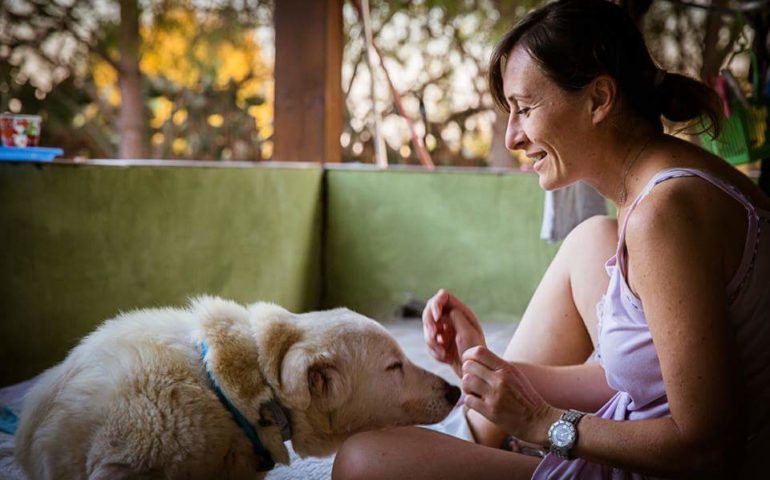 Milo con Loretta Feroldi (foto Maggie Gometz)