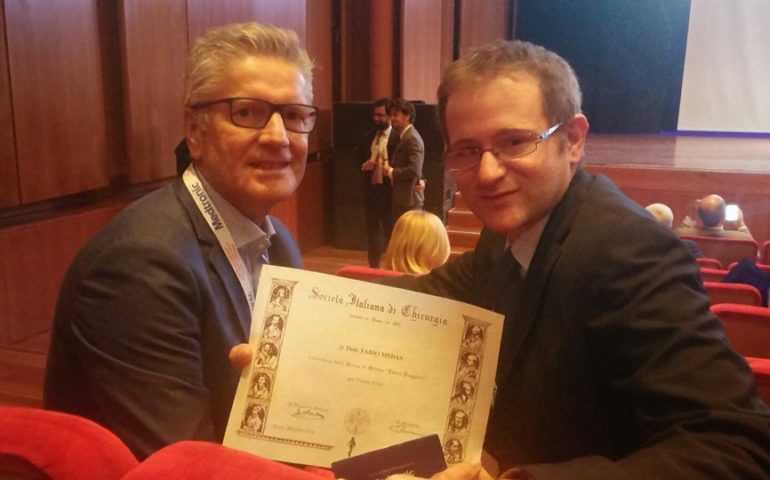 Il giovane chirurgo più bravo d’Italia è un cagliaritano: Fabio Medas ha conquistato a Roma la prestigiosa borsa di studio “Ettore Ruggieri”