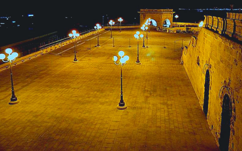 La foto. Ci siamo quasi: la Terrazza Umberto I del Bastione di Saint Remy verso la riapertura