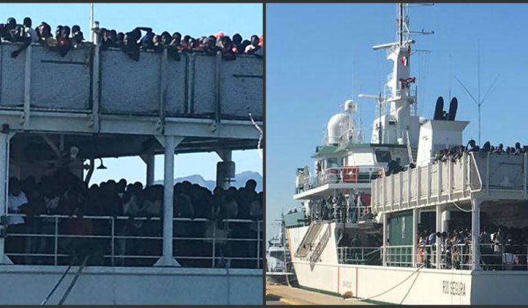 Migranti: la nave in arrivo a Cagliari dirottata a Palermo