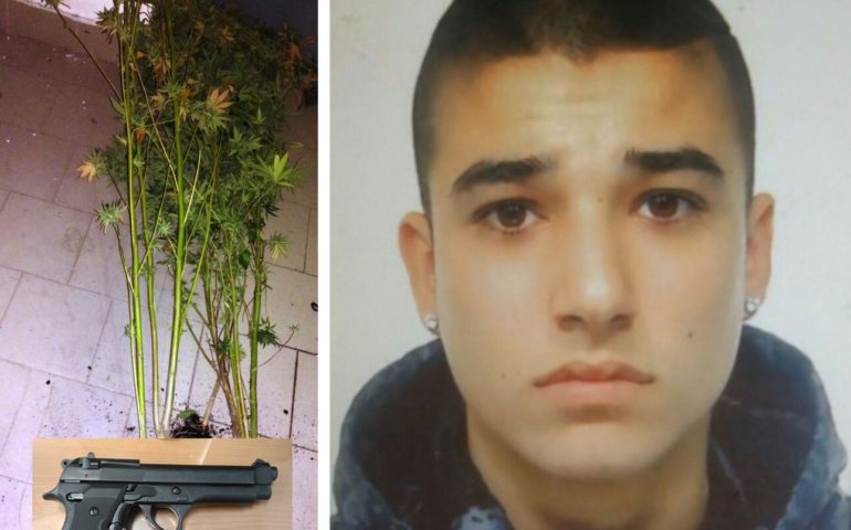 Dopo la piantagione di Cannabis coltivata con la nonna ancora guai per un diciannovenne di Quartu