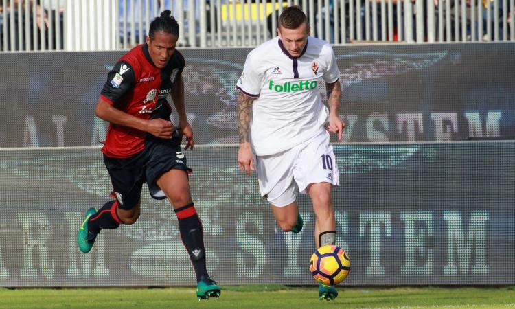 Cagliari gambe molli e poche idee: all’indomani della sconfitta con la Fiorentina, suona un campanello d’allarme