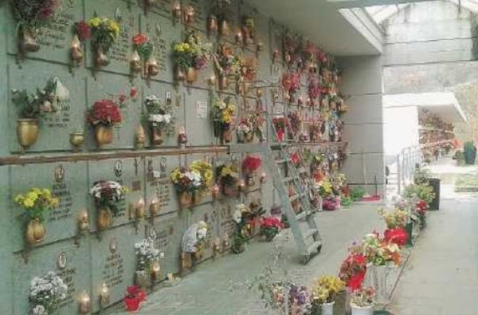 Ladri di fiori nel cimitero di San Michele: si moltiplicano i casi di furti