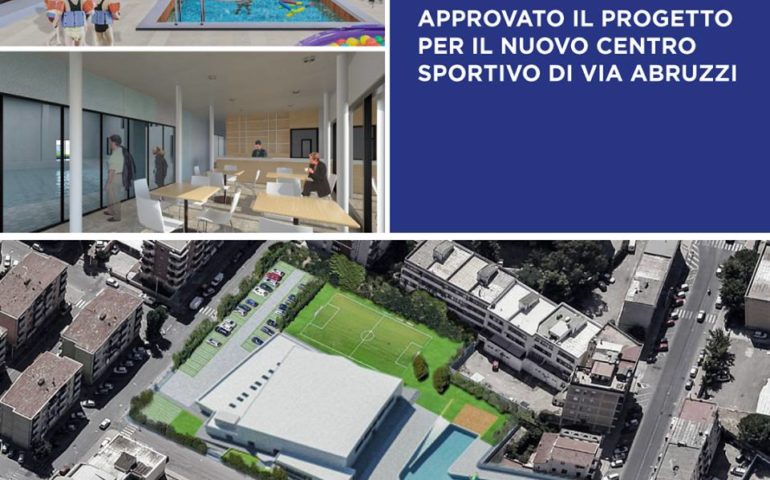 Cagliari, approvato il progetto per il nuovo centro sportivo di via Abruzzi
