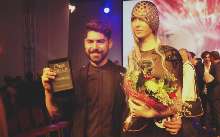 Il parrucchiere cagliaritano Manuel Sunda alla finale mondiale del Wella Trend Vision Award