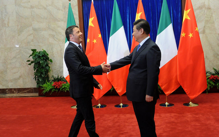 Renzi e Xi Pinjing a colloquio in un noto resort di Pula