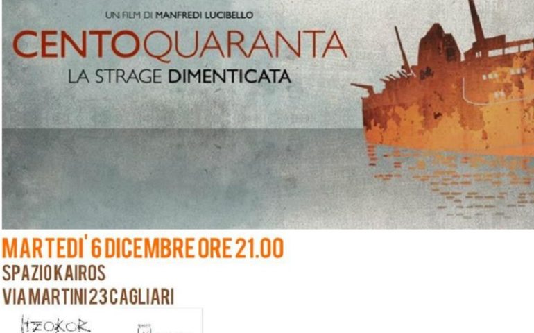 “Centoquaranta. La strage dimenticata”. A Cagliari nuovo appuntamento con il cinema di Frontiere.