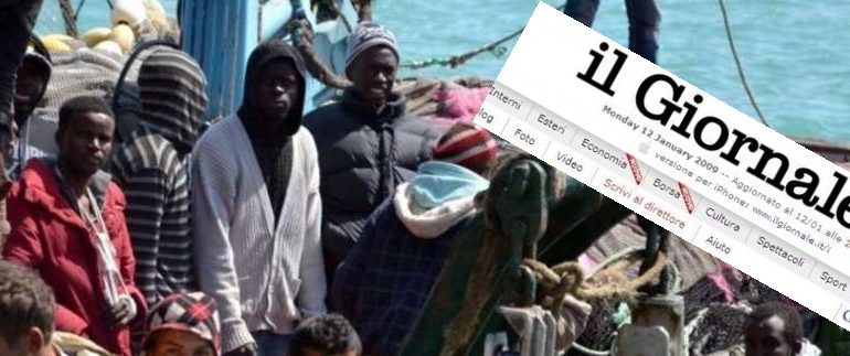 Ilgiornale.it accusa la classe politica sarda della cattiva gestione del problema migranti nell’isola