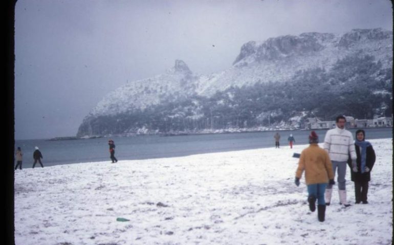 (FOTO) Cagliari sotto la neve: 1956, 1985 e 1993, gli anni delle ultime abbondanti nevicate