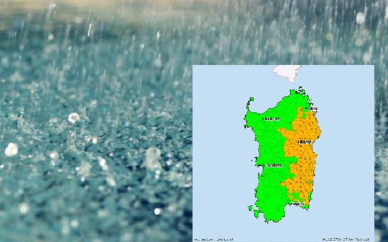 Torna il maltempo. Da domani piogge molto intense in varie zone della Sardegna