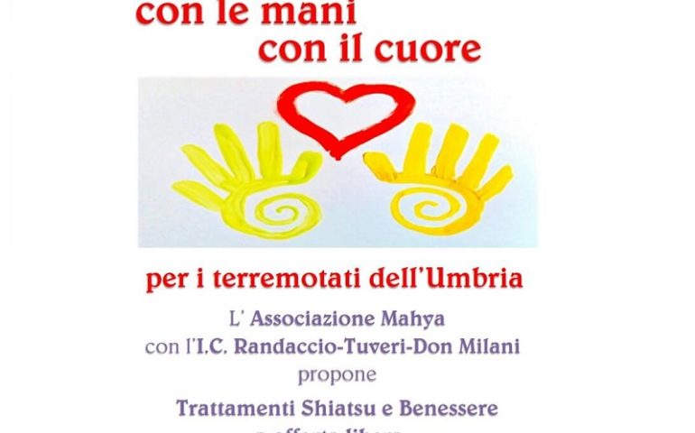Shiatsu e trattamenti benessere. A Cagliari due giornate benefiche per aiutare i terremotati in Umbria