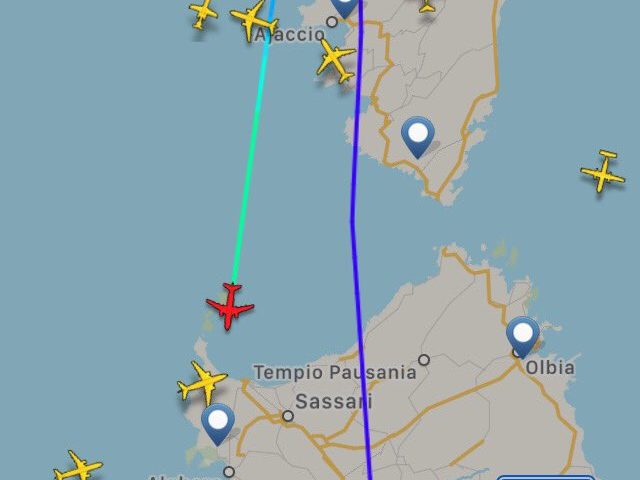 Segnalato stato d’emergenza nel volo da Cagliari a Milano delle 06:45