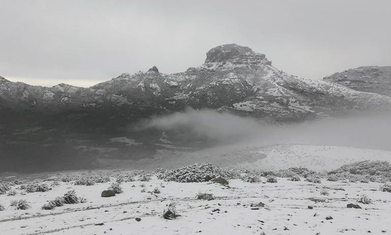 Vento, neve, mareggiate e ghiaccio: prosegue l’ondata di gelo in Sardegna. Previste nevicate sopra i 200 metri