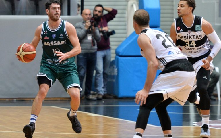 Champions league di basket, niente da fare per la Dinamo, troppo forte il Besiktas sul parquet di Istanbul