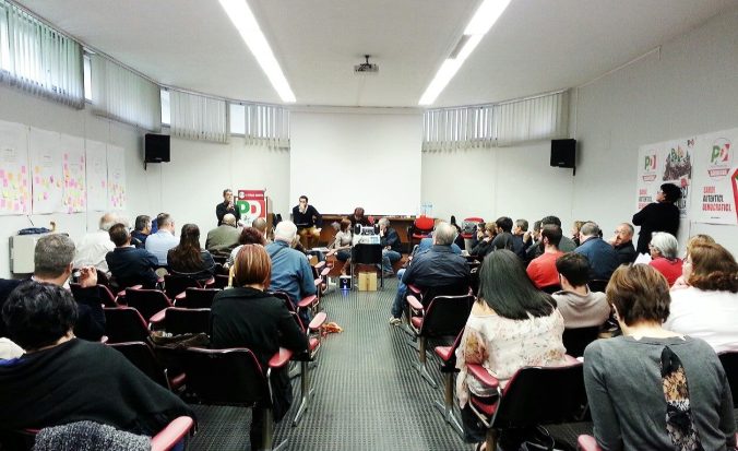 Una riunione de La Traversata Pd