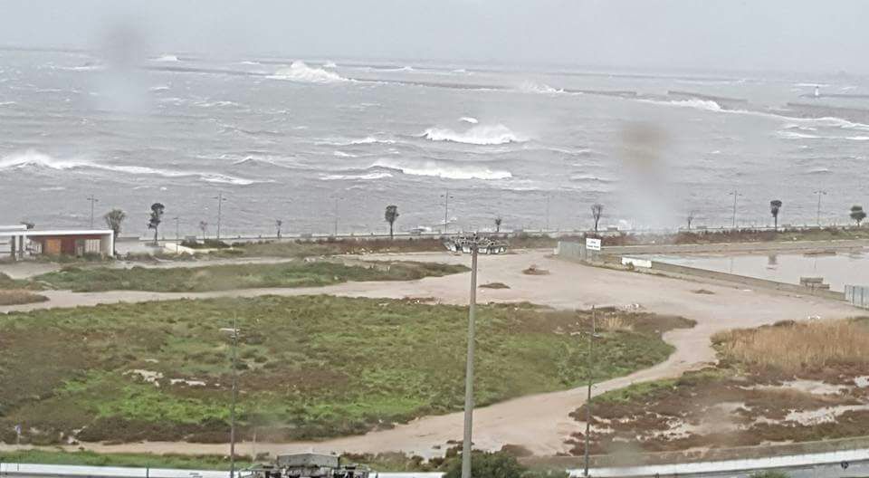 maltempo al poetto