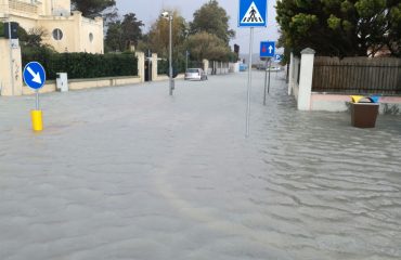 viale poetto allagato 2