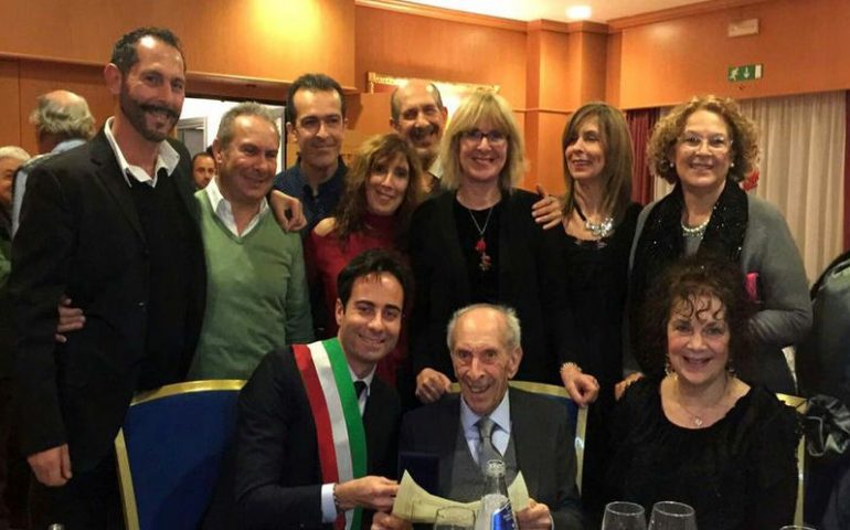 Cagliari festeggia i 100 anni di Mario Schirra, parente del tenore Piero Schiavazzi