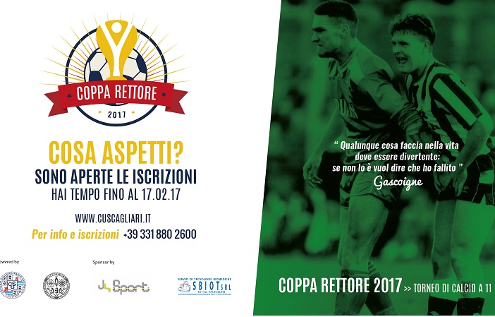 Coppa Rettore 2017, si riparte il 27 febbraio con lo storico torneo di calcio studentesco universitario