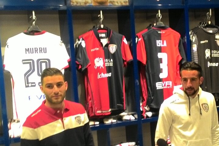 Isla e Murru incontrano i tifosi al Cagliari Store: i due analizzano il buon momento della squadra rossoblù
