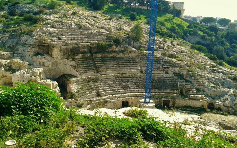 Anfiteatro romano di Cagliari, procedono a ritmo serrato i lavori per il ripristino del monumento