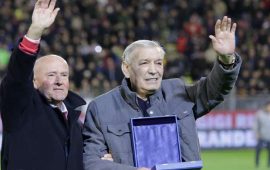 La premiazione del Collare a Gigi Riva - 12 febbraio 2017, stadio Sant'Elia.