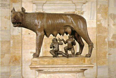 L’antica statua della Lupa Capitolina, simbolo della città di Roma, è stata creata con rame proveniente dalla Sardegna