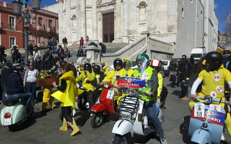 Vespiglia 2017: da tutta l’Isola a bordo di una Vespa per la corsa alla stella (VIDEO)