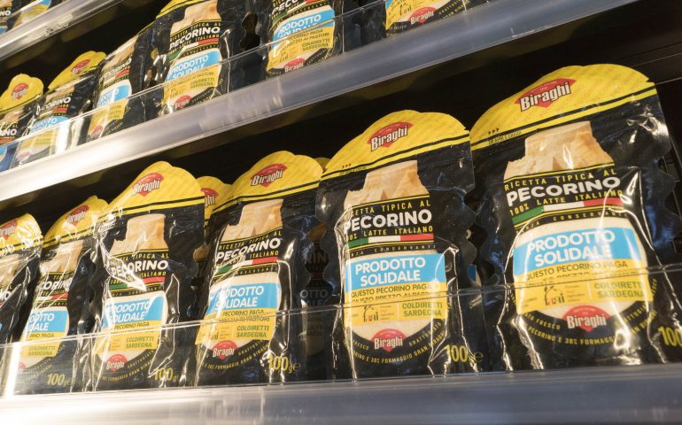 Romano Dop al giusto prezzo: Coldiretti e Biraghi Spa presentano il “Pecorino solidale”