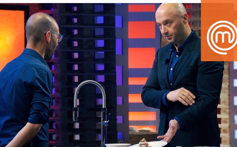 Daniele Cui e Joe Bastianich - Foto Sky