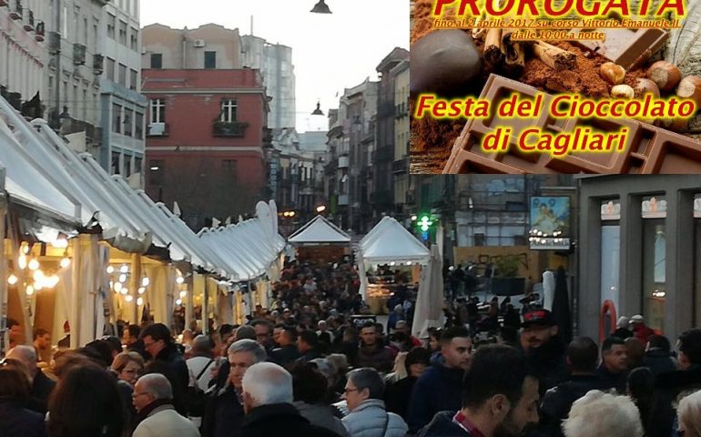 Prorogata la Festa del cioccolato nel Corso fino al 2 aprile dopo lo straordinario successo (FOTO E VIDEO)