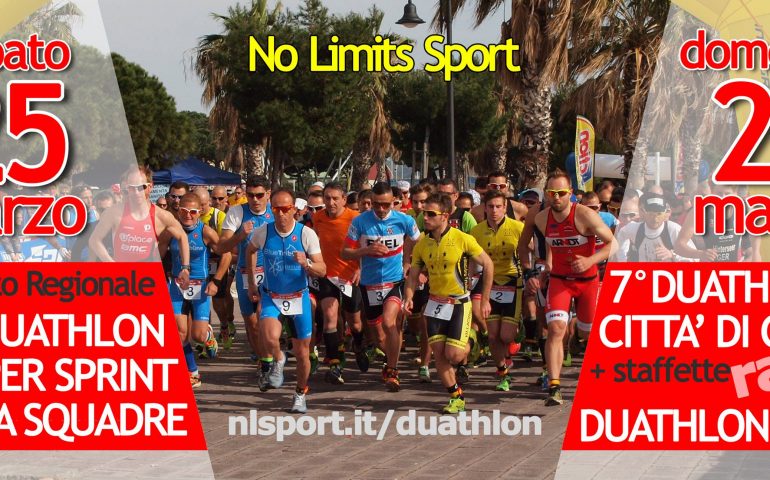 Duathlon: boom di iscrizioni per le gare di corsa e bici che si svolgeranno a Cagliari sabato 25 e domenica 26 marzo