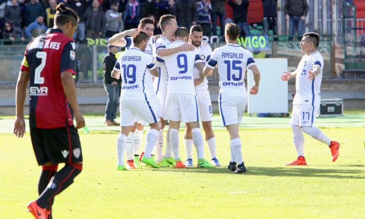 Cagliari inguardabile davanti ai suoi tifosi: l’Inter vince 5-1 dopo aver dominato quasi tutta la partita