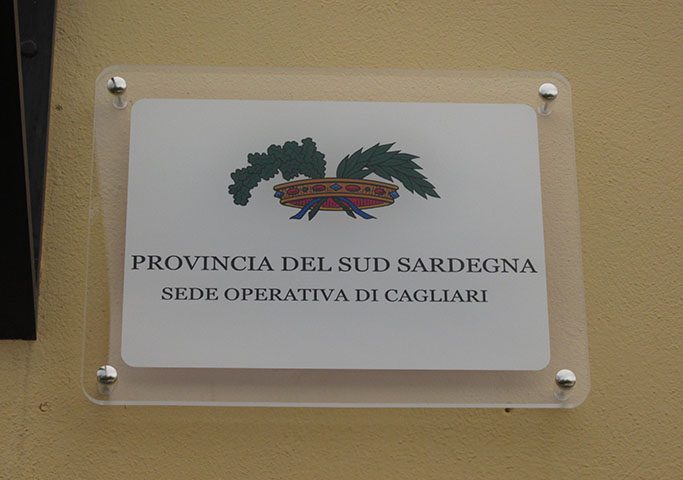 Inaugurata oggi a Cagliari la sede operativa della nuova provincia del Sud Sardegna