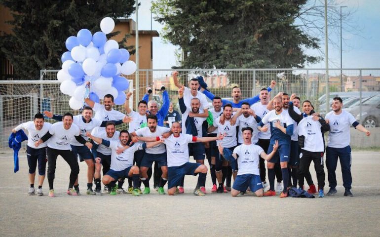 Seconda categoria. L’Azzurra Monserrato vola in Prima, Curreli: “Ci definivano vecchi e invece abbiamo zittito tutti”