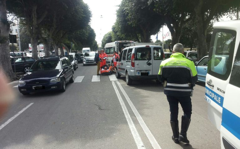 Uomo investito in viale Trieste da un’auto mentre attraversava sulle strisce pedonali