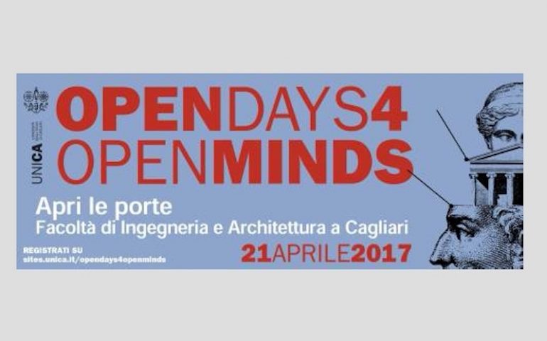 “OpenDays 4 OpenMinds”. Venerdì una giornata di orientamento della facoltà di Ingegneria e Architettura di Cagliari