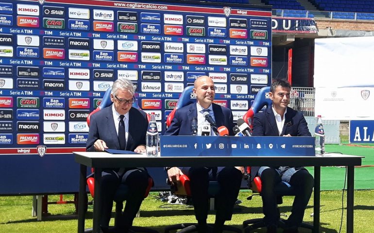 Cagliari, Giulini: “Rastelli? Ne parleremo a fine stagione”