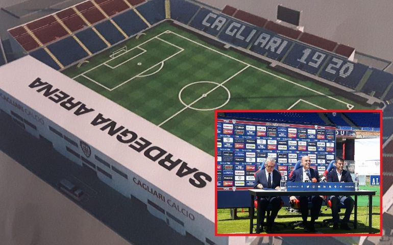 Sardegna Arena, lo stadio provvisorio del Cagliari Calcio: inaugurato oggi il cantiere (VIDEO)
