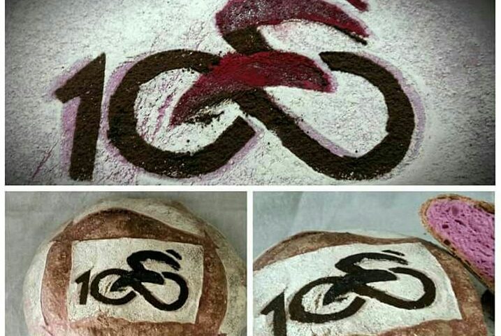 La fotonotizia. Il pane dedicato alla tappa cagliaritana del Giro D’Italia.